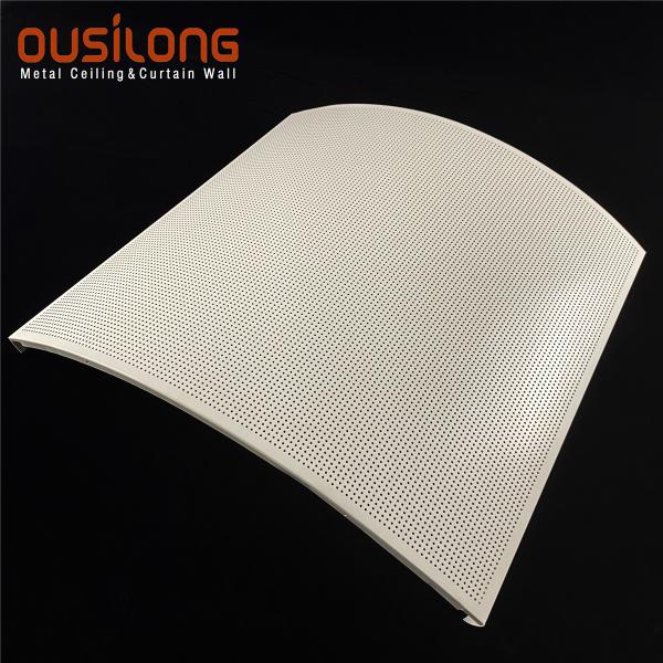 Quality Sound Reduction 0.5mm Clip In Ceiling Panels Triangle Pattern for sale