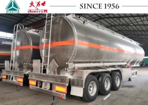 Wholesale 40000 Liters Aluminum Fuel Tanker Trailer Tri Axle Jet Gas Tanker Trailer from china suppliers