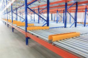 Wholesale FIFO Q235 Steel Gravity Flow Racks Gravity Racking System Size Customized from china suppliers