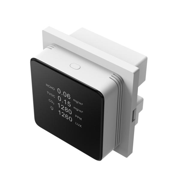 Quality PM2.5 HCHO CO2 Detecting Zigbee Air Quality Sensor Tuya Smart Life for sale