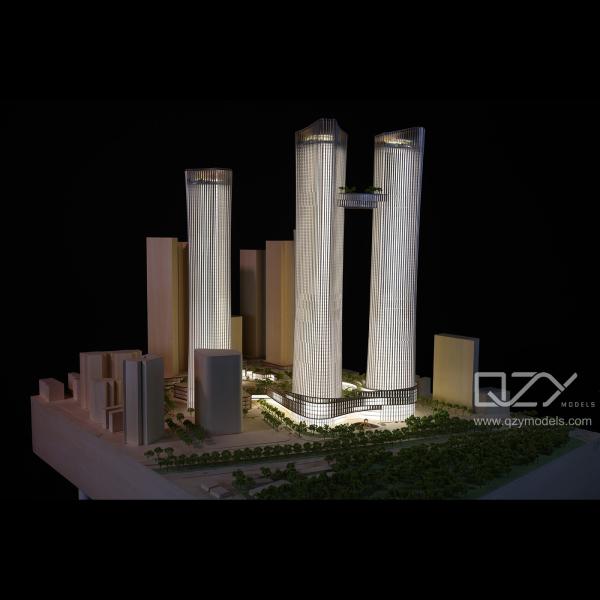 KPF 1/500 L.GEM Baishizhou Skyscrapercity Scale Models Commercial Complex Building