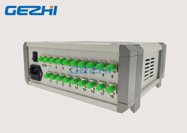 Quality FC Connector APC Desktop 1x18 Optical Switch Equipment for sale