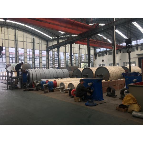 12.8*7.7*5.8m 2400mm Toilet Paper Manufacturing Machine
