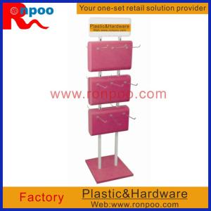 Wholesale Rotatable Display Shelf,Custom Double Sided Leg Warmer Rotating Hanging,Counter Top Slatwall Display from china suppliers