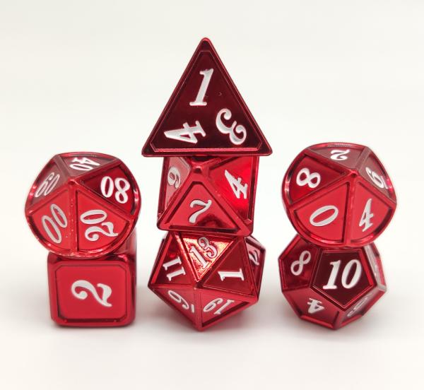 Quality Handmade Metal RPG Dice Wear Resistant Multipurpose Practical for sale