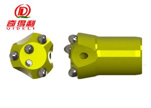 Wholesale Pusher Leg Drill Machine Taper Button Bit , 4 Buttons Rock Boring Bits from china suppliers
