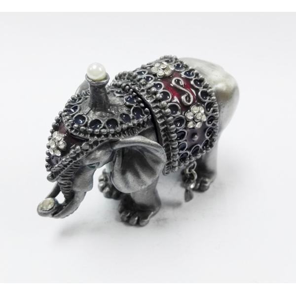 Thailand Gifts Trinket Box Elephant Shape Jewelry Boxes For Gift