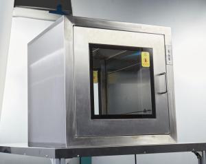 China SUS304 Hospital Cleanroom Pass Box , Pharma Plant Pass Through Box on sale