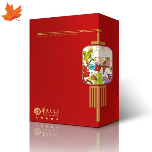 Christmas Rigid Packaging Box Recyclable Embossing For New Year Gift