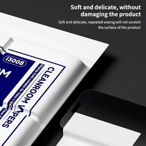 4 Dtex Synthetic Microfiber Mobile Screen Cleaner Cloth Dust Free