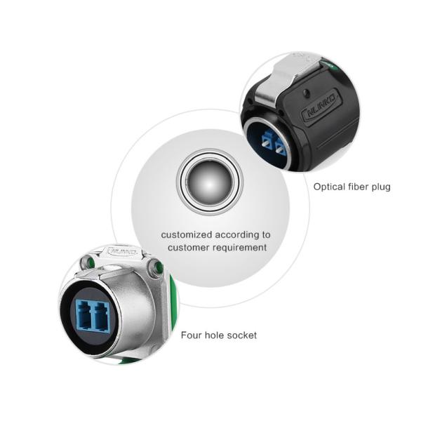 Top Quality Low Price LC Singlemode Fiber Optic Field Assembly Shielded LC Fiber Connectors, LC Fast Connector