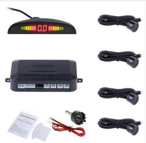 China Car Auto Parktronic LED Parking Sensor With 4 Sensors Reverse Backup Car Parking Radar on sale