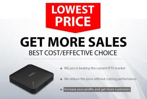 China 10M 100M Linux IPTV Set Top Box H.265 4K UCD 3840X2160 TV Box on sale