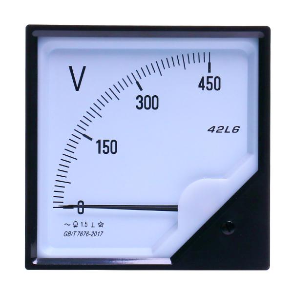 Quality Single Phase Ac Analog Panel Voltmeter RS485 Modbus 50Hz 60Hz for sale