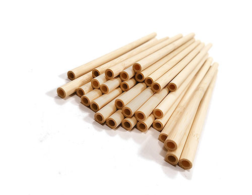 8mm 12mm Reusable Bamboo Drinking Straws 100% Organic