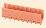 RD M500R 5.0 pitch 300V 15A 2P-24P terminal block pluggable connector orange