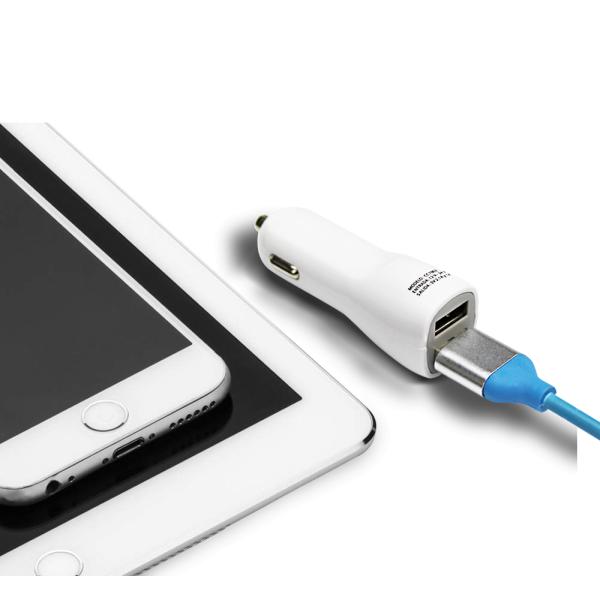 12W 5V 2.4A Fast Car Phone Charger Dual USB Quick Charge Car Adapter