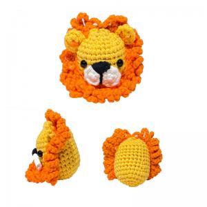 Wholesale Milk Cotton Cute Lion Crochet DIY Kit Seven Craft Hand Knitting Fun Kit from china suppliers
