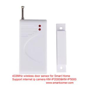 433MHz Wireless Door Motion Activated Alarm sensor for ip wifi camera