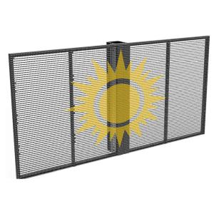 Wholesale P10.4-10.4 Indoor Transparent Full Color Customized Window Screen for Advertising from china suppliers