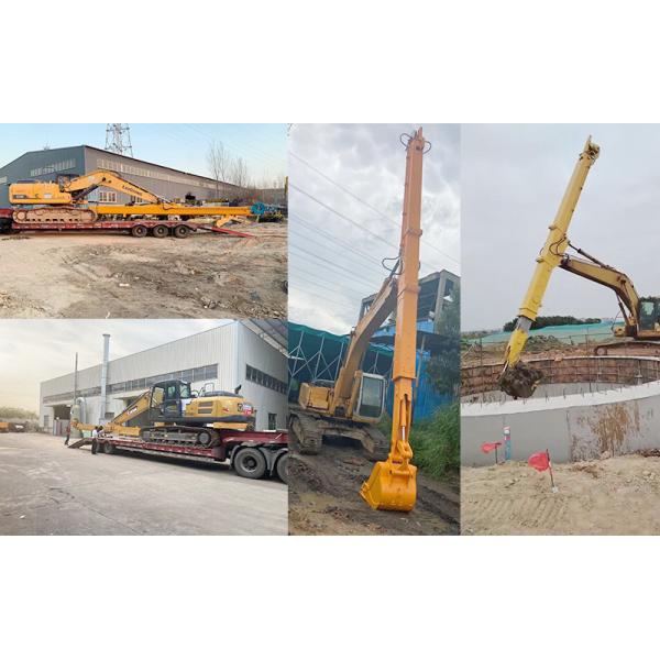 Excavator Long Reach Stick Boom And Arm 14m 16m 18m