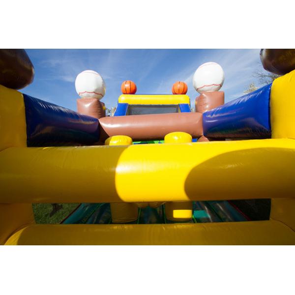 Giant Inflatable Obstacle Courses Customized Bouner Obstacle Course Races For Rental