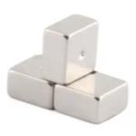 Personalized NdFeB Permanent Magnets Block NiCuNi Plating Shape Customized