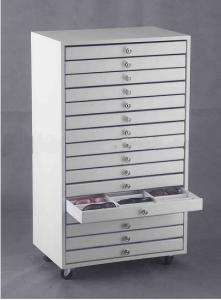 Wholesale Sunglasses MDF Wood Display Cabinets With Removable Drawers from china suppliers