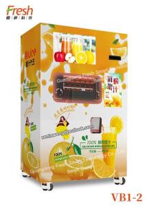 Wholesale pure orange fresh juice mutilfunction Squeezing Automatic Beverage Vending Machine for college drinking withlarge window from china suppliers