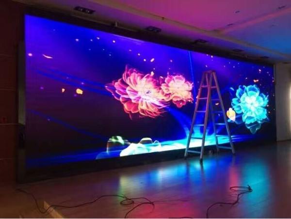 Quality Flexible LED Video Wall Rental / Waterproof LED Wall Display Screen for sale