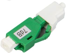 China APC Female To Female Optical Attenuator , LC Fiber Optic Fixed Attenuator on sale