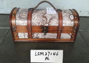 China L36 Handicraft Plywood PU Wine Storage Box on sale