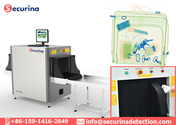 High Efficiency The X Rray Baggage Scanning Machine For Airports Subway Railway Jail
