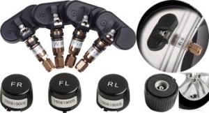China IP5K4K Digital Tire Pressure Monitoring System Solar TPMS Tire Pressure Gauge on sale