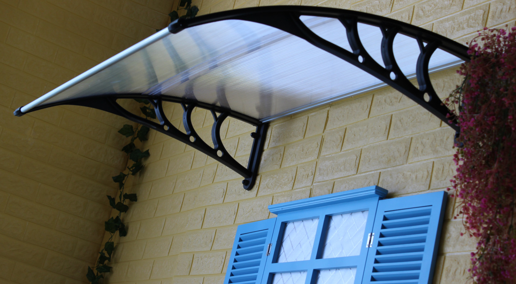 Wholesale Stable Polycarbonate Window Awnings UV Protection High Class ABS Materials from china suppliers
