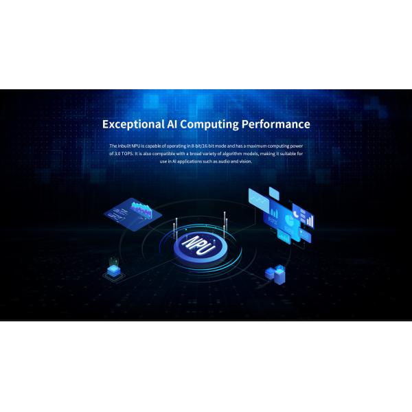 B500 5G AI-enabled Edge Computer Hexa-core RK3399 Pro processor 3.0 TOPS Al Computing