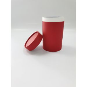 Wholesale ODM Gift Retail Packaging Boxes Flexographic Printing Red Tube from china suppliers