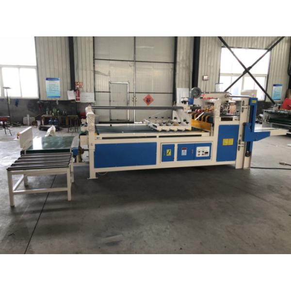 Semi Automatic Carton Folder Gluer Machine For Corrugated Boxes