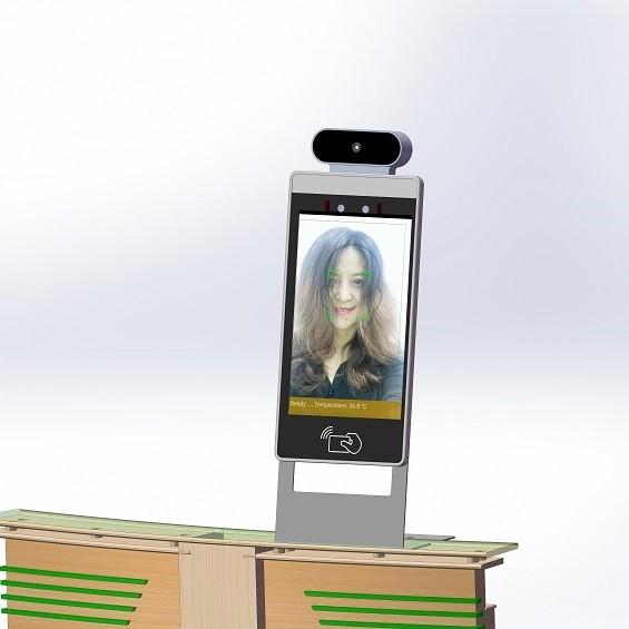 Quality SIBO 8 Inch Facial Recognition Control Access POE Power Temperature Detection Access Control Terminal for sale