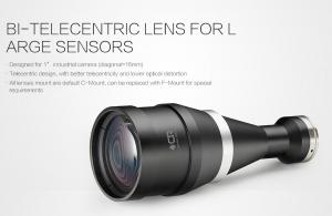 China Large Sensors Bi - Telecentric Optical Lenses , Industrial Camera Lens CE / ROHS Approved on sale