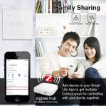 UBARO 86 Type Smart Tuya Zigbee Switch App Remote Control Support Google