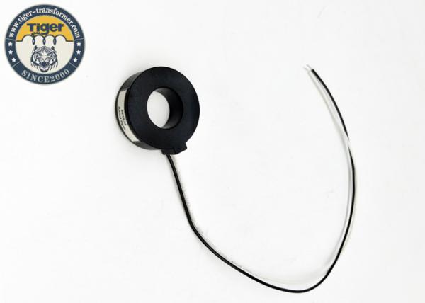 Quality AC Precision Current Transformer 50 / 60HZ Black / White Lead Line Zero Phase for sale