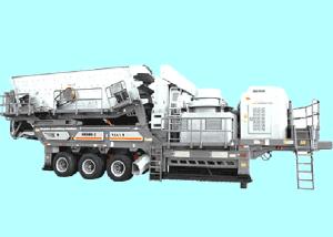 Wholesale PF1214 Sand Crusher Machine Crawler Mobile Crushing Station 100mm from china suppliers
