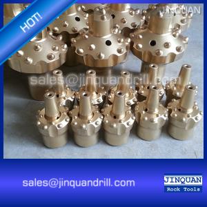 Wholesale dome type reamer bits, reaming tools, pilot adapter bit T38*102mm &amp; T38*127mm from china suppliers