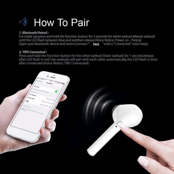 I9X Tws Bluetooth 5.0 Wireless Earphone Sport Headphones Handsfree Earbud Headset Earphones for Phone Pk I10 I12 I7s I9s I14 I20