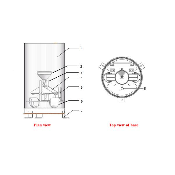 Stainless Steel 2 Reed Switch Rainfall Sensor for Flood and Landslide Risk Management