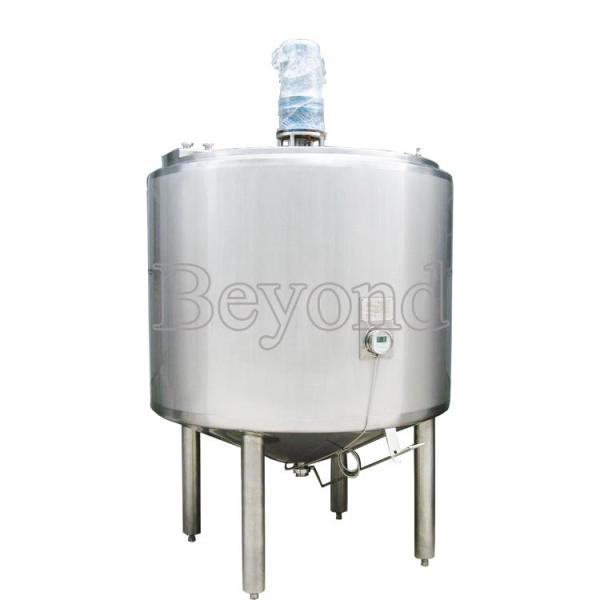 SS 50mm Insulation 3000L Yogurt Fermentation Tank for dairy products and juice