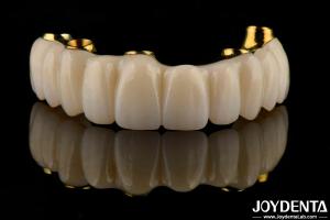 Wholesale Precision Dental Titanium Bar Hybrid Zirconia Bridge Customization High Biocompatibility from china suppliers