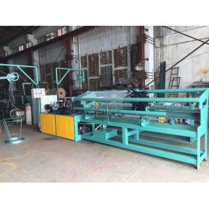 Wholesale Full-Automatic Double Wire Feeding Chainlink Mesh Farm Fence Machine from china suppliers