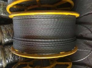 China 20mm Anti Twisting Steel Wire Rope For Three Bundled Conductors Stringing Transmission Line on sale